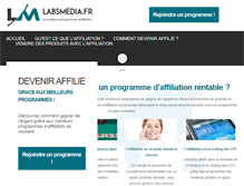 Tablet Screenshot of labsmedia.fr